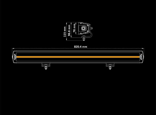 Strands SIBERIA XPA DR Ledbar 32" 