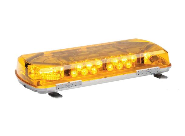 Whelen® Mini Century 23" 12V 12V.58cm. 8 Moduler gult. Med magnet fot 