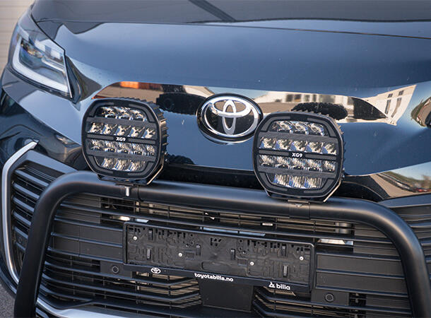 XG9 lyspakke med frontbøyle Til Opel Vivaro 2024- 