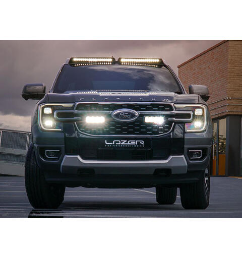 Lazer® Roof pods med 2 stk. Glide Til Ford Ranger 2023+ med Canbus