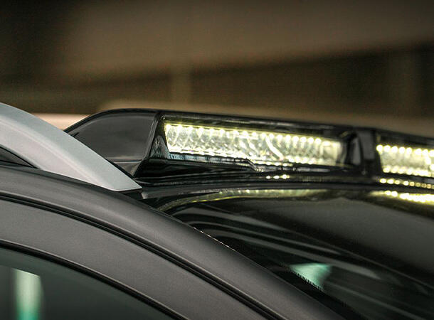 Lazer® Roof pods med 2 stk. Glide Til Ford Ranger 2023+ med Canbus