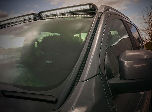 Lazer® Roof pods med 2 stk. Glide Til Ford Ranger 2023+ med Canbus