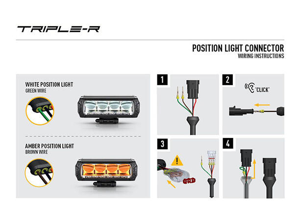 Lazer® Triple-R 1250 BEACON Gen2. Lengde 590mm. 13860 Lumen. 