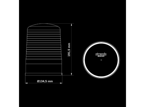 Strands IZE LED LIGHTHOUSE Roterende Varsellys 135MM 