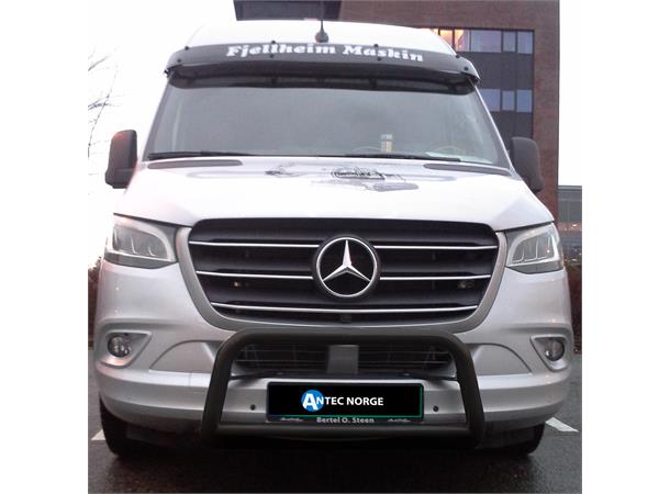 Antec EU Frontbøyle 60mm / 42mm Sort Mercedes Sprinter W907 2018 + 2024+