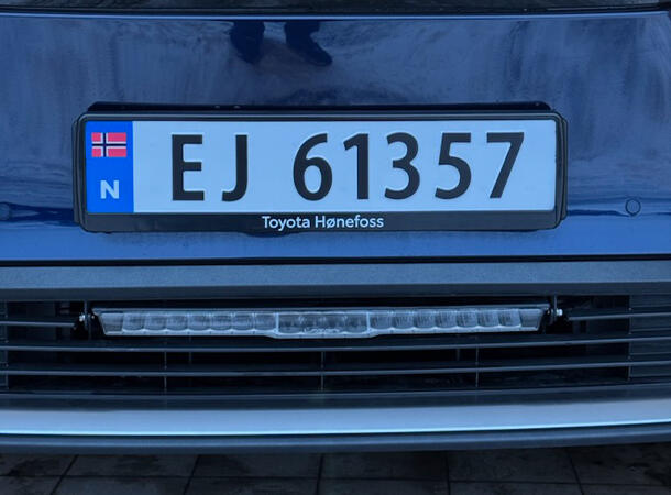 Antec Lazer Grillkit med Glide 18 Elite Toyota C-HR+ 2025- XBB Canbus