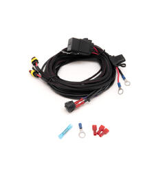 Lazer kabelsett til to lamper AMP 2-Pin. Med Relè og bryter.