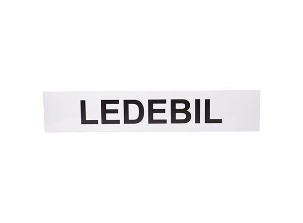 Ledebil tekstplate 980x190mm Til Lumary lysskilt