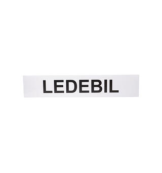 Ledebil tekstplate 980x190mm Til Lumary lysskilt
