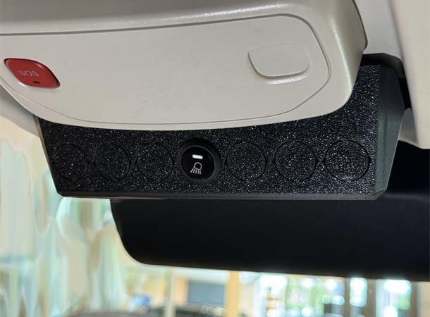 3D Bryterpanel Arbeidslys Grunnpakke - Toyota Proace Max 2024-