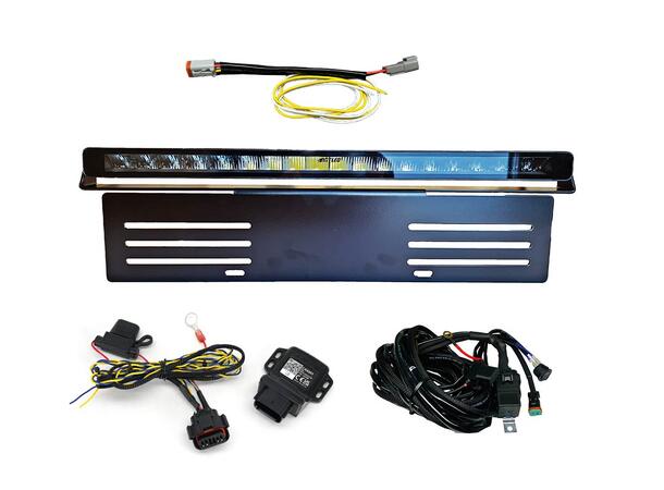 BRT® Lyspakke med Slimline pro 20 Gen2 Canny Canbus.skiltbrakett og kabelsett 