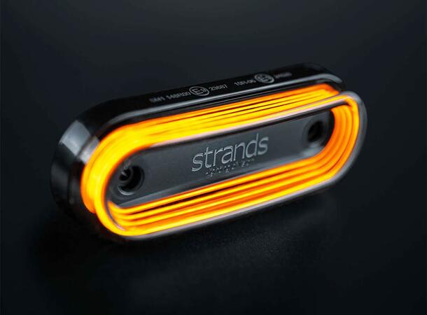 For9t Gravity Markeringslys Orange L:115 D:23,2 H:41MM 