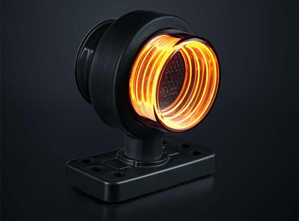 FOR9T GEO ORANGE Markeringslys 10-40V 2,5M kabel 