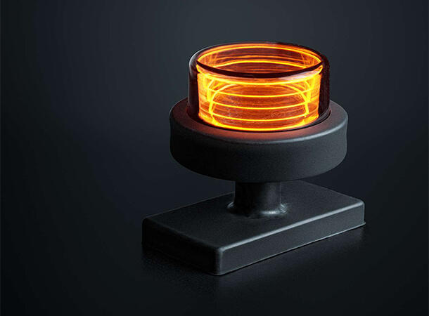 FOR9T GEO ORANGE Markeringslys 10-40V 2,5M kabel 