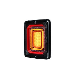 Strands FOR9T Illusion Baklampe 3 funksjoner. Bak/Brems/Blink. 10-40V