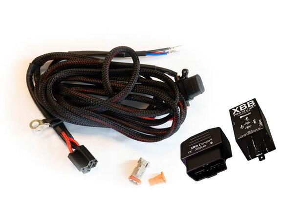 XBB kabelsett med XBB DONGLE & POWEUNIT Max 15A 