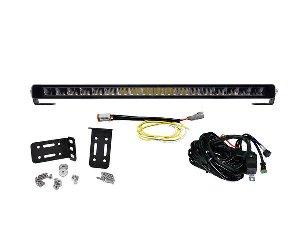 BRT® Lyspakke med Slimline pro 20 Gen2 Med braketter og kabelsett 