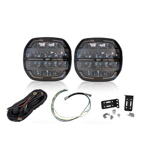 XG lyspakke med 2x XG7 Med Modernum CanBus, skiltplate