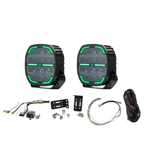 XG lyspakke med 2x XG7 Med Modernum CanBus, skiltplate