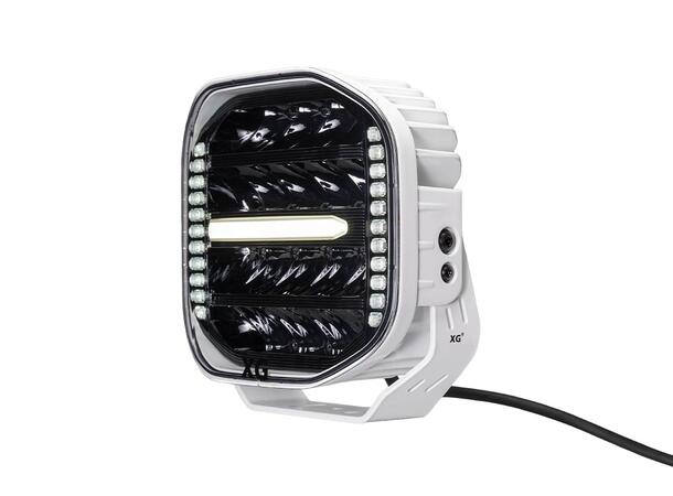 XG Curve 9 LED Driving Light White - Med varsellys. 18400 Lumen 