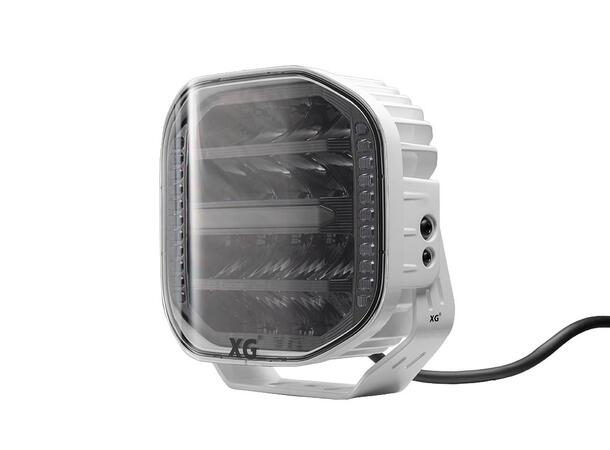 XG Curve 9 LED Driving Light White - Med varsellys. 18400 Lumen 