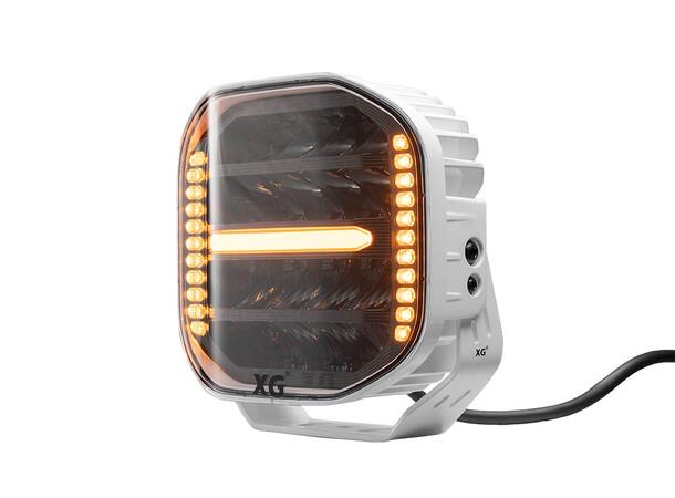 XG Curve 9 LED Driving Light White - Med varsellys. 18400 Lumen 
