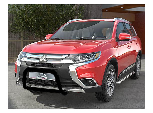 Antec EU Frontbøyle 60mm / 42mm Sort Mitsubishi Outlander 2015 -2019+