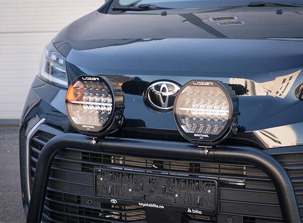 Lazer Sentinel 9 lyspakke med frontbøyle Til Toyota Proace 2024- 