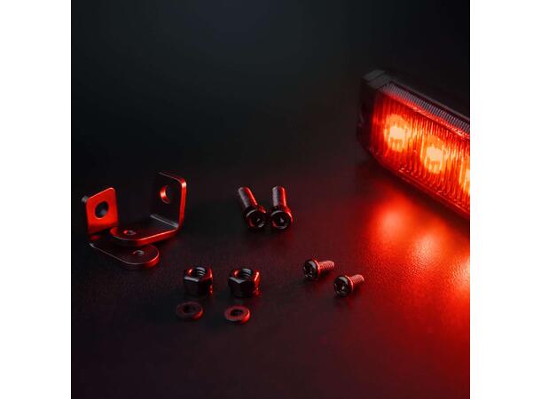 Strands Dark Knight SM6 Posisjonslys Rød 