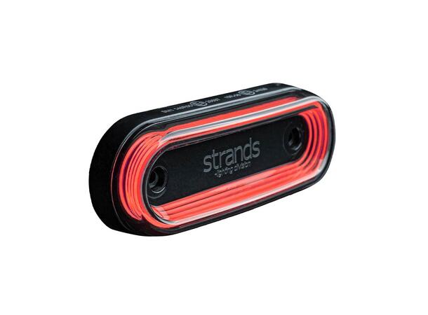 For9t Gravity Markeringslys Rød L:115 D:23,2 H:41MM 