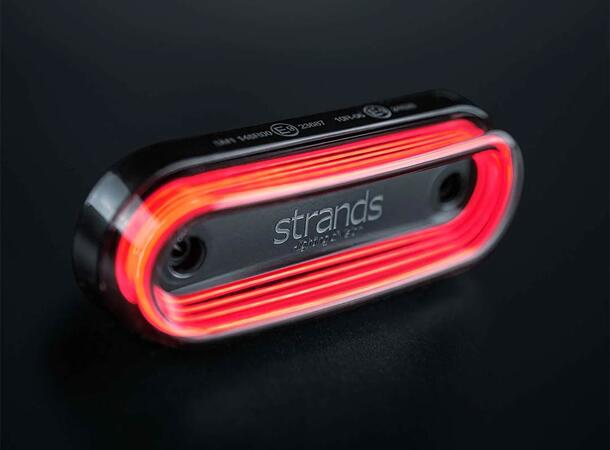 For9t Gravity Markeringslys Rød L:115 D:23,2 H:41MM 