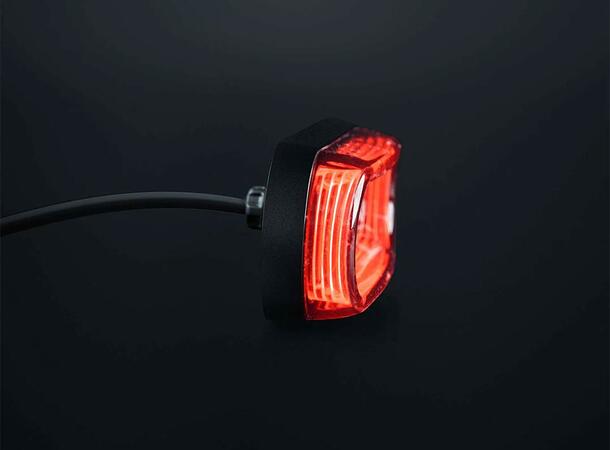 For9t Gravity Markeringslys Rød L:115 D:23,2 H:41MM 