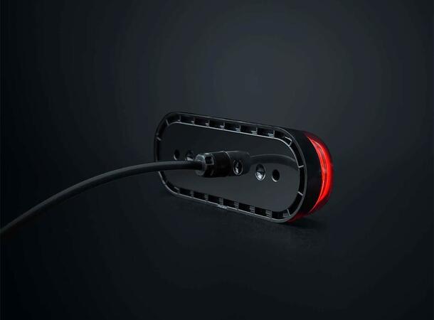 For9t Gravity Markeringslys Rød L:115 D:23,2 H:41MM 