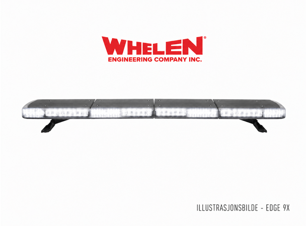 Whelen® Edge 9XS 59" 12V 12V.150cm. Duo Full. Med justerbar fot 