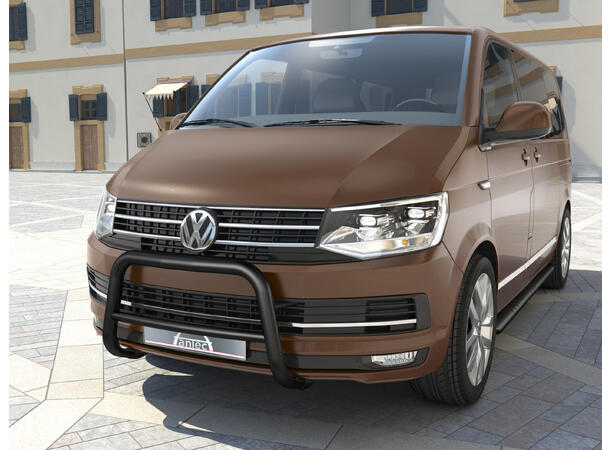 Antec EU Frontbøyle 60mm / 42mm sort Volkswagen Transporter T6 2015-2018 