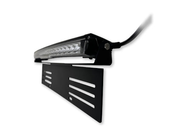 Lazer® Lyspakke med Glide 18 Std Med skiltplate sidemount. 