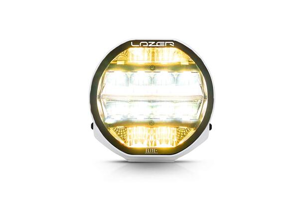 Lazer® Sentinel 7 ELITE+ PL2 Hvit. Med Parklys. 14859  Lumen. 