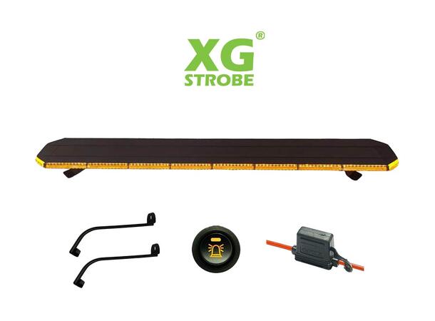 XG Varselpakke 130 med klemmer 1359mm bjelke. Dørklemmer, bryter. 