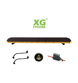 XG Varselpakke 130 med klemmer 1359mm bjelke. Dørklemmer, bryter.