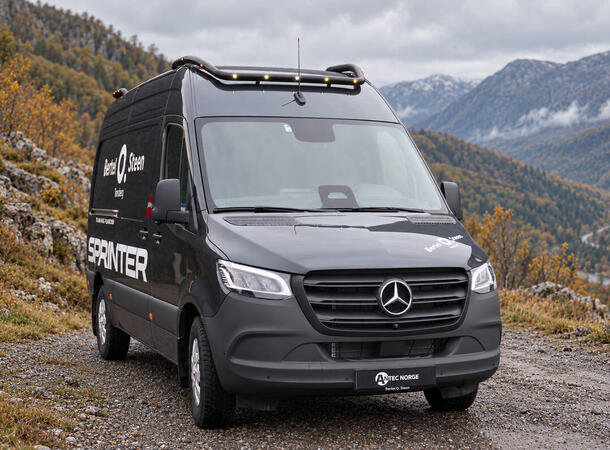 Antec® Sort Takbøylepakke med lys Til MB Sprinter 2018- 