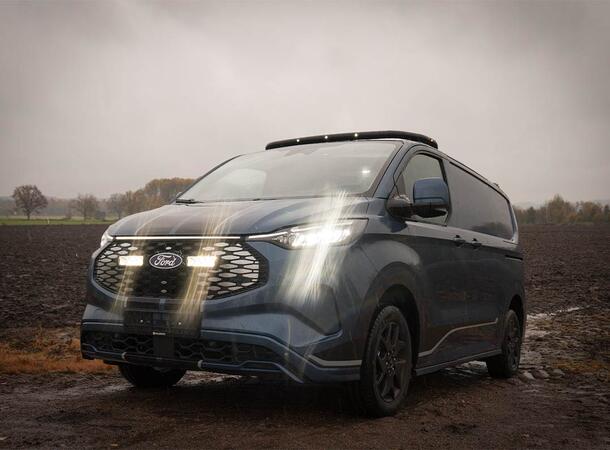 Antec® Sort Takbøylepakke med lys Til Transit Custom 2024- 