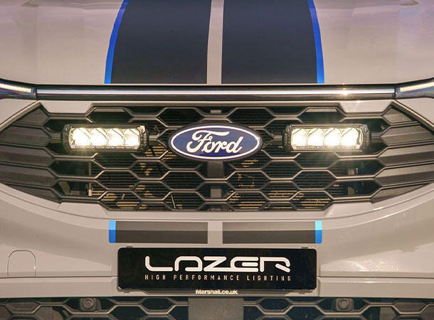 Lazer® Grillkit med Triple-R 750 ELITE Adaptiv LED - Ford Custom Sport 2024+ 
