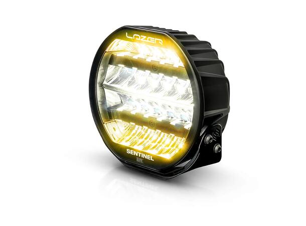Lazer® Sentinel 9 ELITE+ PL2 Sort. Med Parklys. 29500 Lumen. 