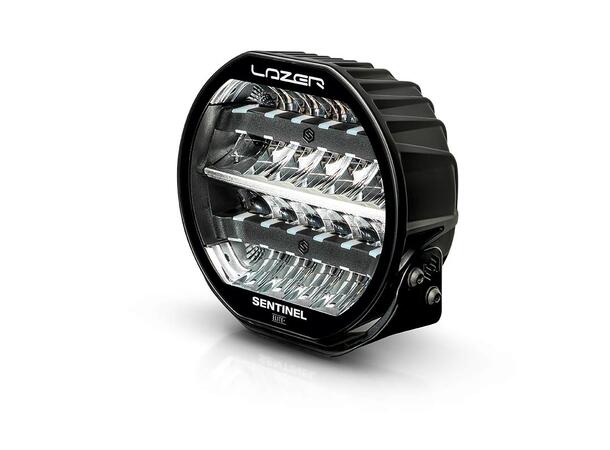 Lazer® Sentinel 9 ELITE+ PL2 Sort. Med Parklys. 29500 Lumen. 