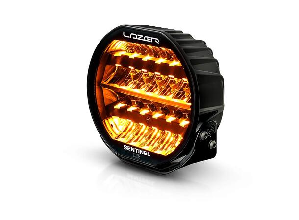 Lazer® Sentinel 9 ELITE+ PL2 Sort. Med Parklys. 29500 Lumen. 