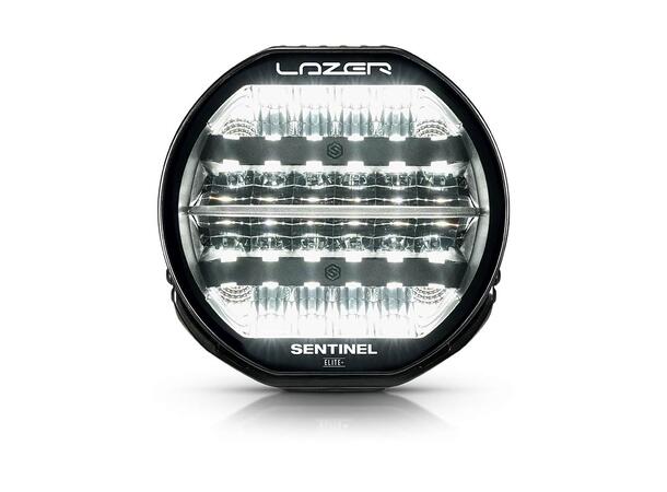 Lazer® Sentinel 9 ELITE+ PL2 Sort. Med Parklys. 29500 Lumen. 