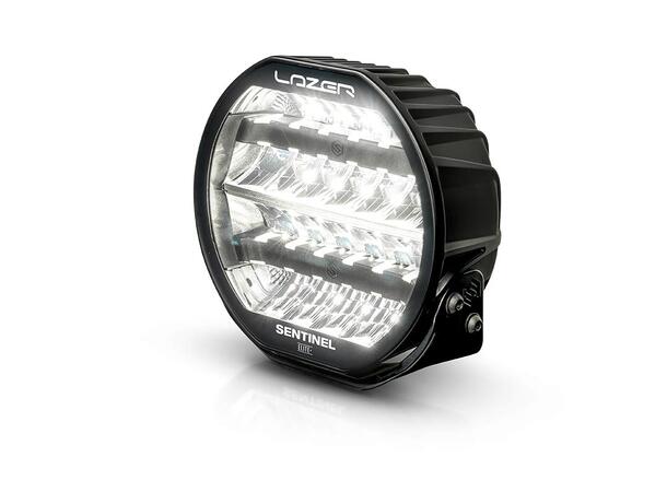 Lazer® Sentinel 9 ELITE+ PL2 Sort. Med Parklys. 29500 Lumen. 