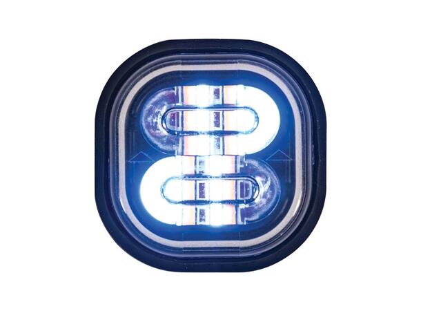 Whelen® VXE Smart Led 10-30V Innfellbar Duo Blitzer Gul/Hvit (Sotet) 