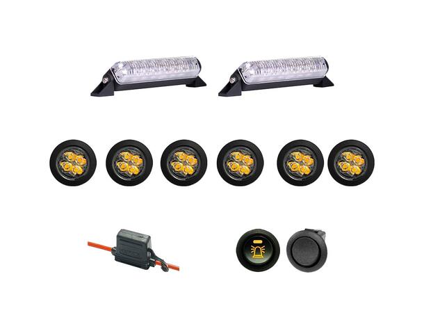 XG 360° Skjult Varselpakke Toyota Hilux 21- 