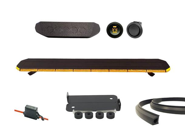 XG Strobe Varselbjelke 1300 | Fix point Transit Custom 2024- 